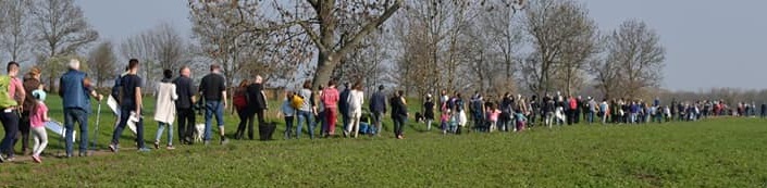 Spaziergang am Franzosensetin bei Seeben nahe dem geplanten Star Park II Tornau